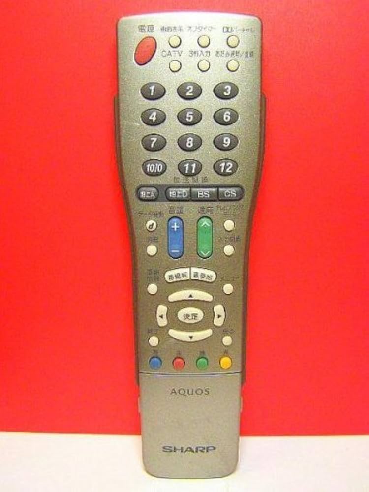 Amazon | シャープ テレビリモコン GA417WJSA | シャープ(SHARP